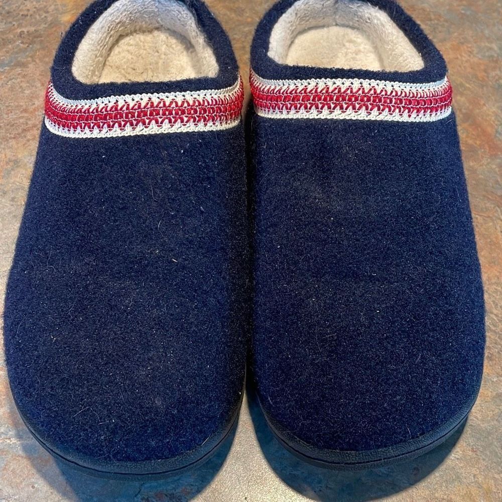 The Vermont Country Store Felted Slipper Clog Sz 9